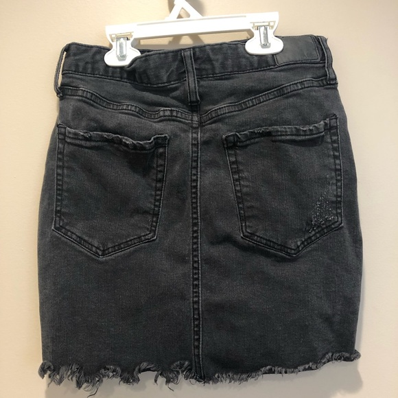 2/$10 Aeropostale High Rise Denim Skirt - Picture 2 of 4